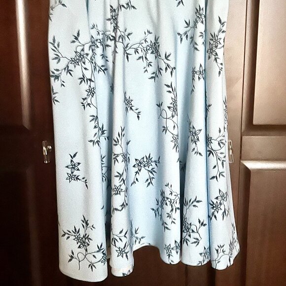 Belle Poque Floral Vintage Skirt Women NWT High Waisted A-line MidI  Sz XL - Picture 4 of 9
